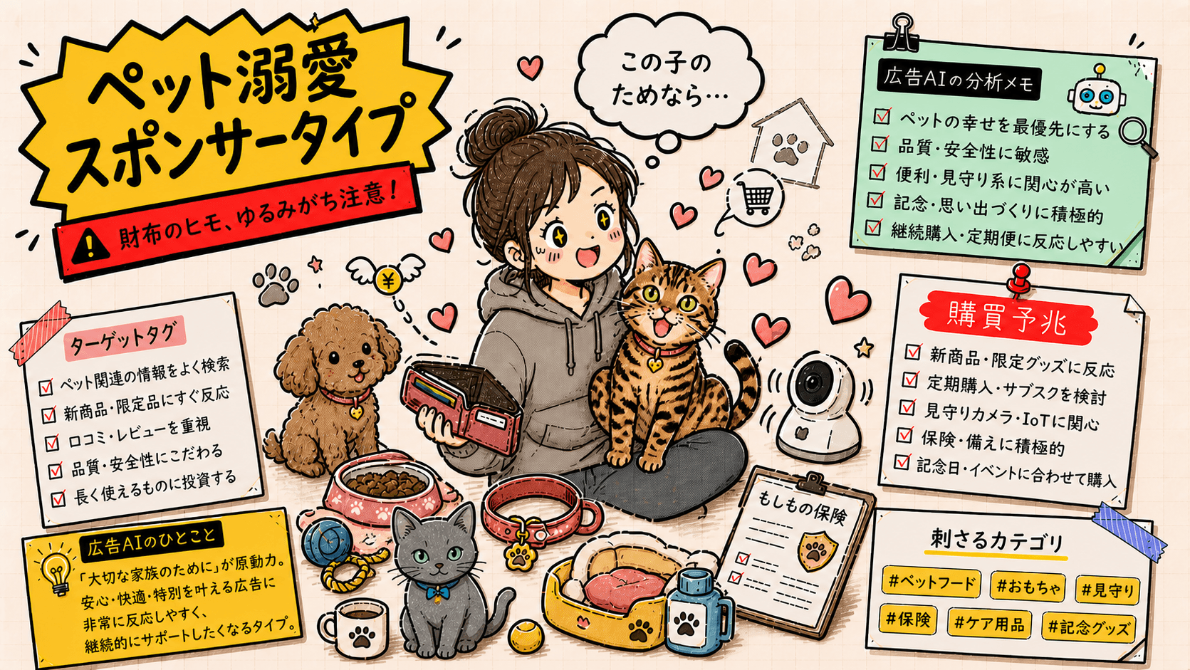 ポイント還元に人生を最適化されている人の広告人格タイプ画像