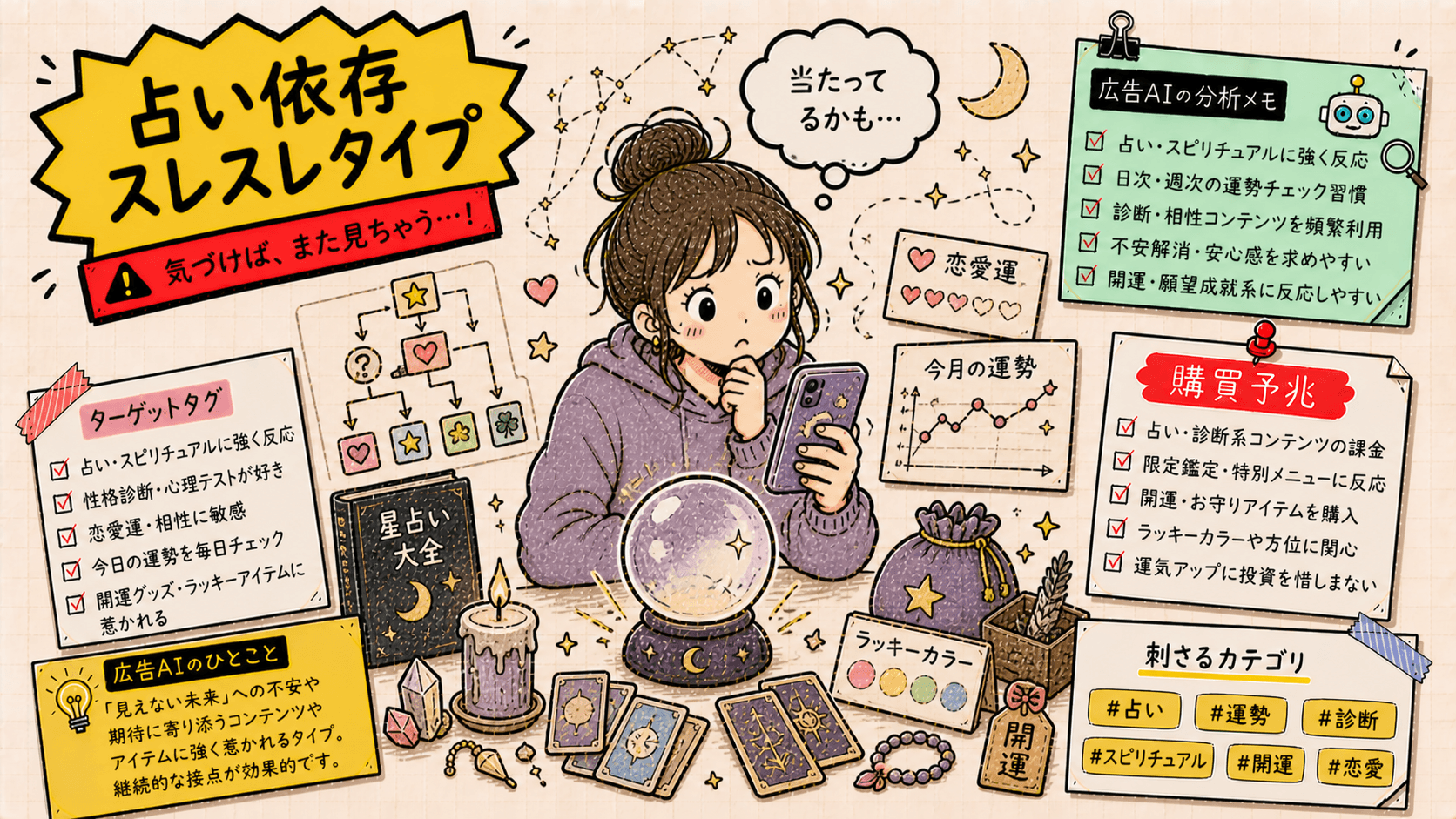 まだ何者かになりたい加速型の広告人格タイプ画像