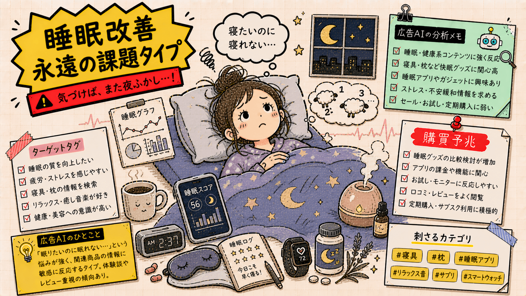 運命と見た目を同時に整えたいタイプの広告人格タイプ画像