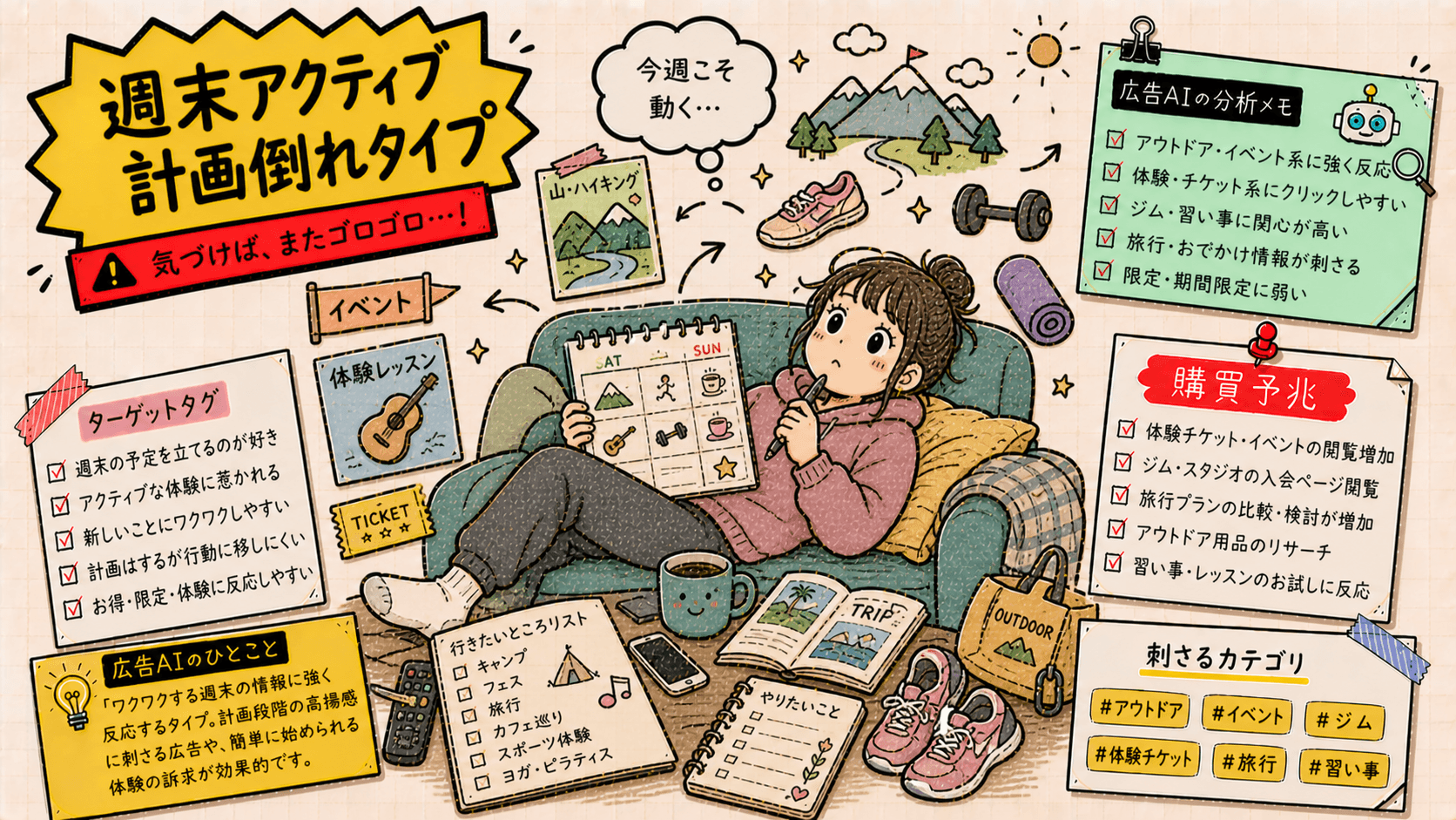 便利に囲まれたい自動化民の広告人格タイプ画像
