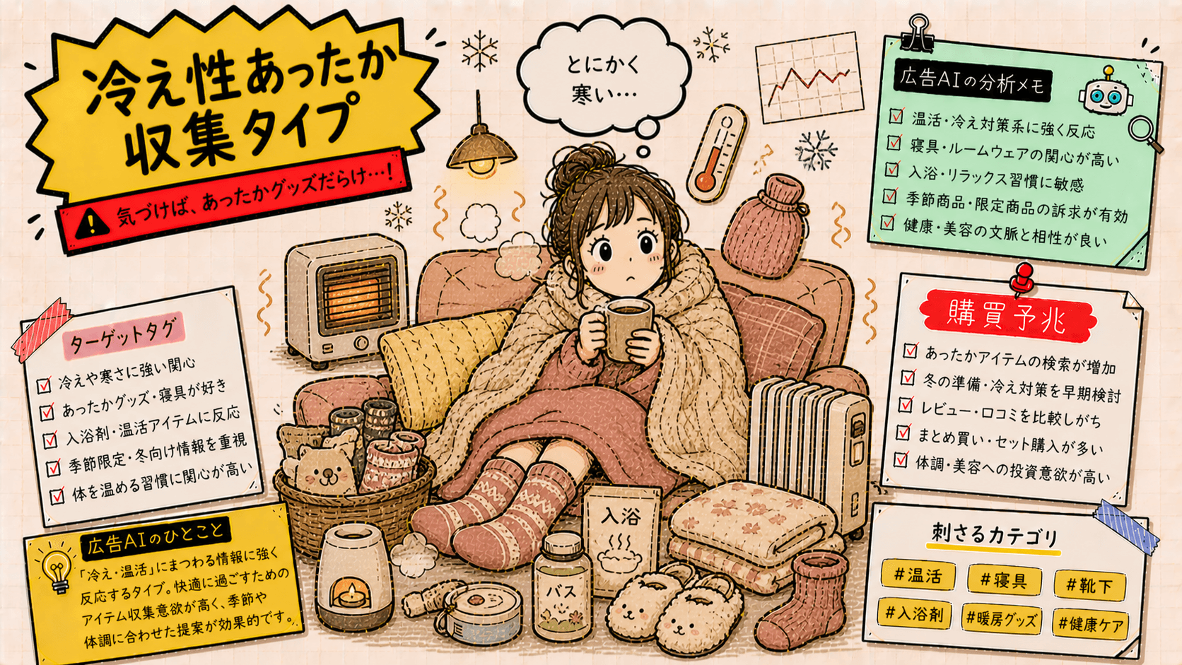 恋も運命も月額管理タイプの広告人格タイプ画像