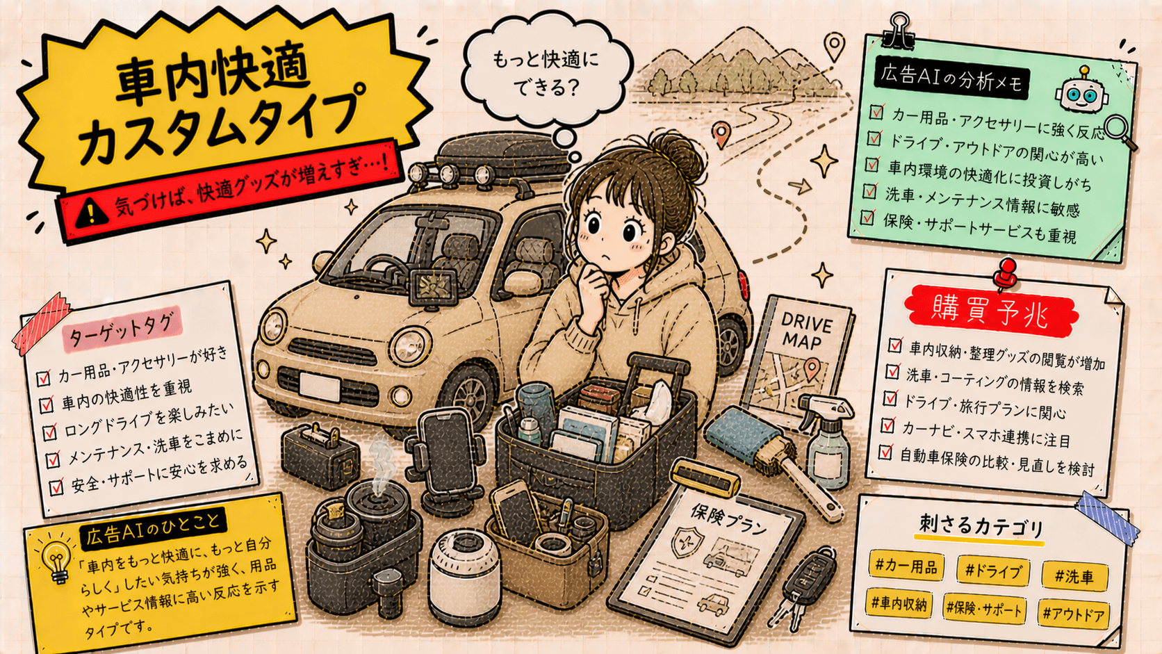 資産形成の夢だけ妙に具体的タイプの広告人格タイプ画像