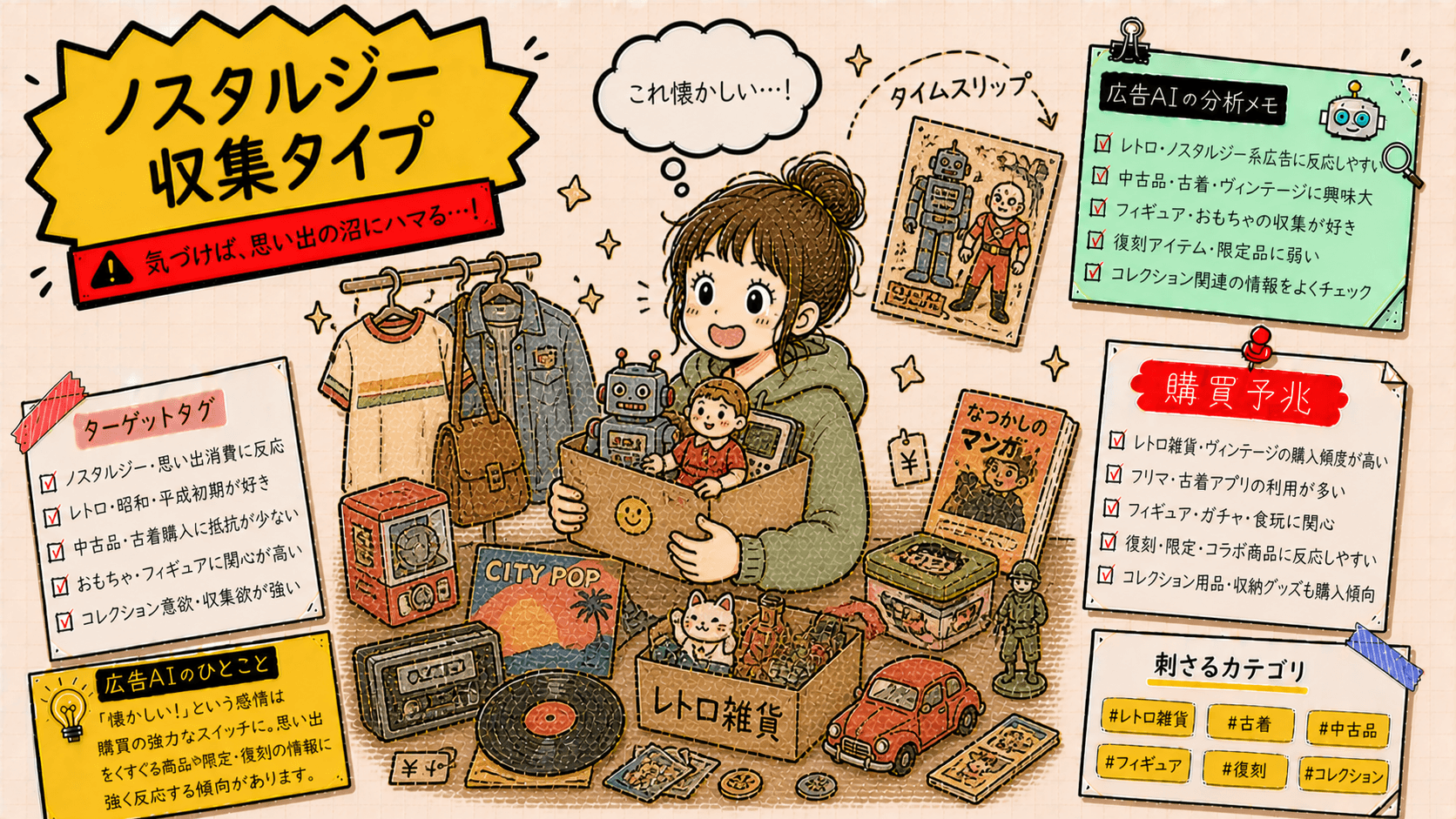 毎日イベントを待つ星読みゲーマーの広告人格タイプ画像